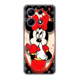 Чехол Disney Mouse Infinix Note 30 (PREMIUMPrint) (Минни Маус ЛВ)