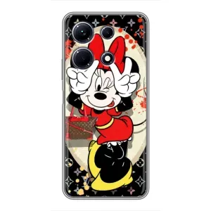 Чехол Disney Mouse Infinix Note 30 (PREMIUMPrint) (Минни peace)