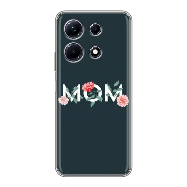 Чехол с принтом «Mom дизайн» для Infinix Note 30