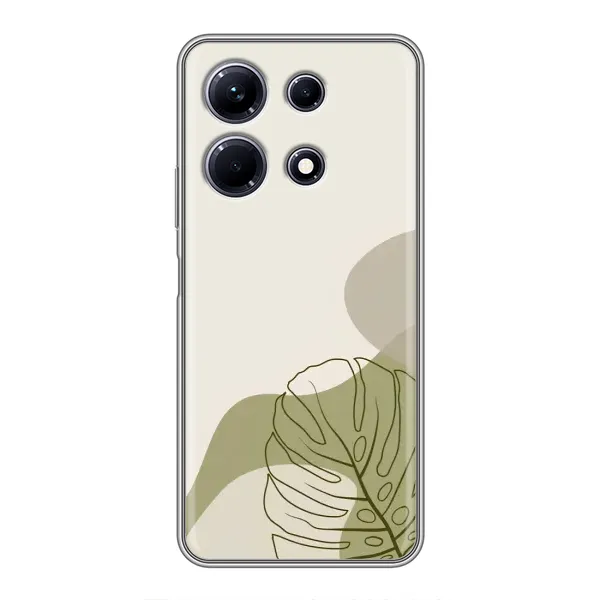 Чохол з принтом «Зелена монстера дизайн» для Infinix Note 30 Чохол з принтом «Зелена монстера дизайн» для Infinix Note 30