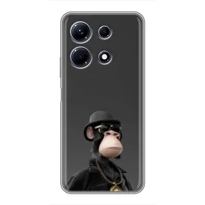 Чехлы с Обезьянами NFT для Infinix Note 30 (AlphaPrint) (Обезьяна NFT)
