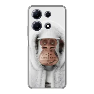 Чехлы с Обезьянами NFT для Infinix Note 30 (AlphaPrint) (обезьяна NFT в тату)