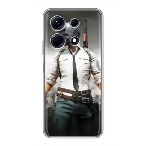 Чеjхол PUBG для Інфінікс Ноут 30 (AlphaPrint) (Пабг мен)