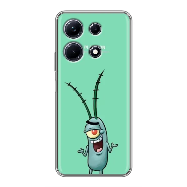 Чехол с принтом «Персонаж Планктон» для Infinix Note 30