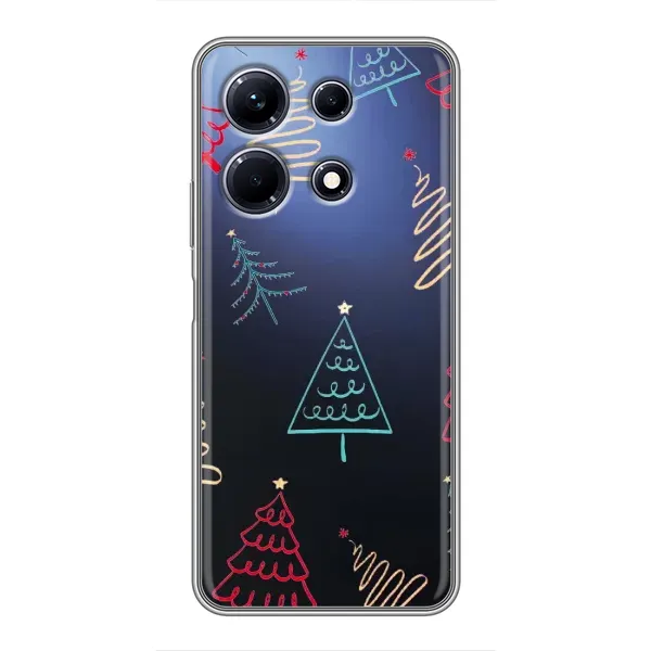 Чехол с принтом «Рождественские елки» для Infinix Note 30 Чехол с принтом «Рождественские елки» для Infinix Note 30