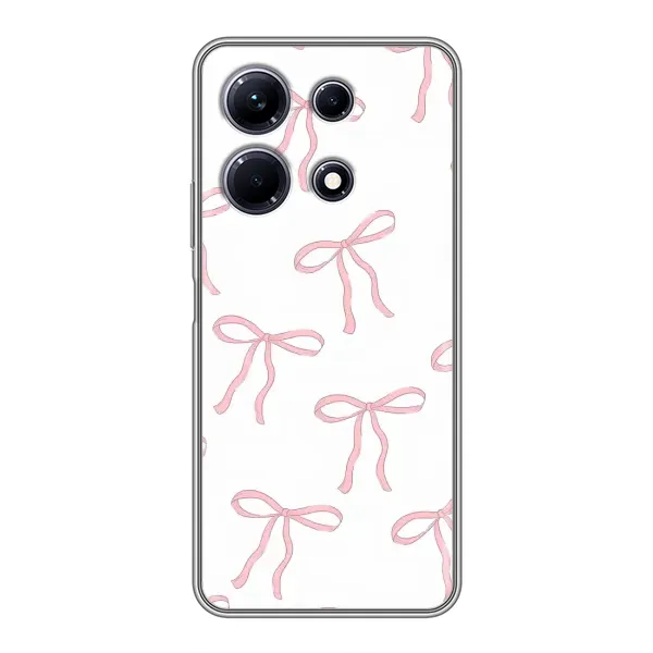 Чохол з принтом «Рожеві бантики» для Infinix Note 30
