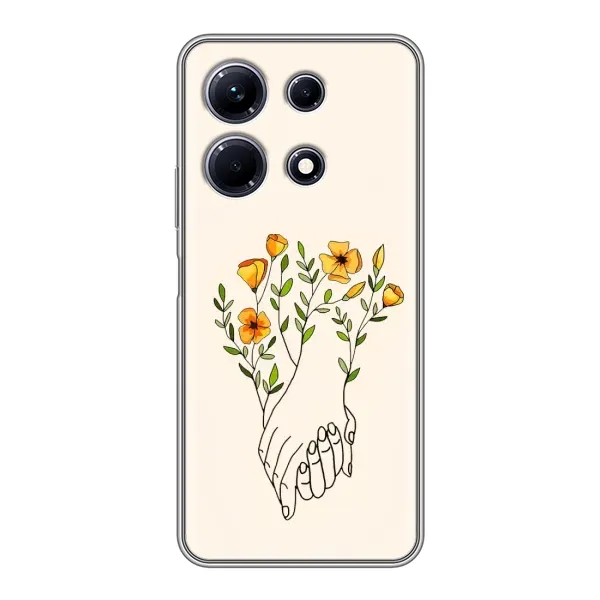 Чехол с принтом «Руки любви» для Infinix Note 30