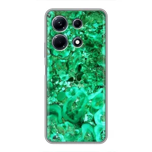 Мраморний чехол на Infinix Note 30 (VPrint) (Салатовий Мрамор)