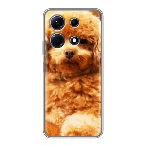 Чехлы с собаками для Infinix Note 30 (VPrint) (Щенок Бишон)