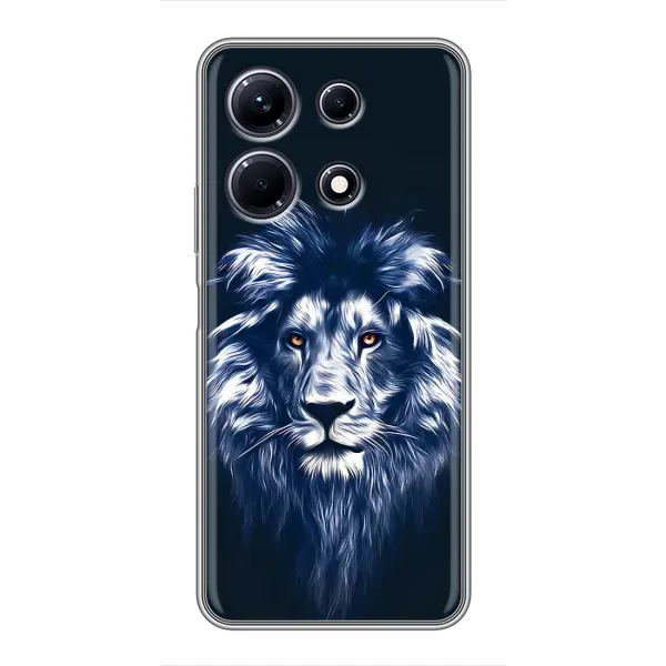 Чехол с принтом «Синий Лев» для Infinix Note 30