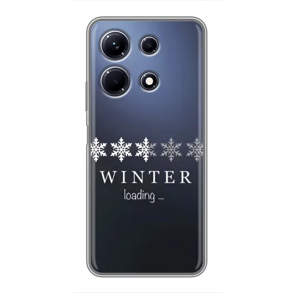 Чехол с принтом «Winter loading» для Infinix Note 30 Чехол с принтом «Winter loading» для Infinix Note 30