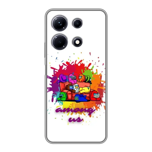 Чехол с принтом «Яркий АмонгАс» для Infinix Note 30