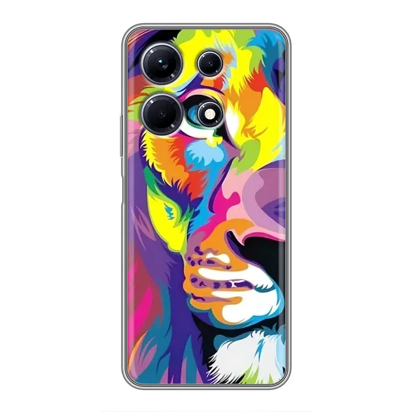 Чехол с принтом «Яркий Лев» для Infinix Note 30