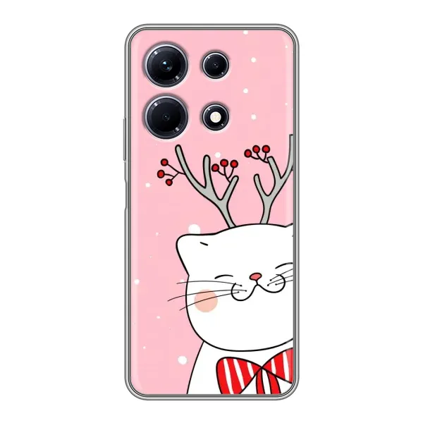 Чехол с принтом «Зимний кот» для Infinix Note 30 Чехол с принтом «Зимний кот» для Infinix Note 30