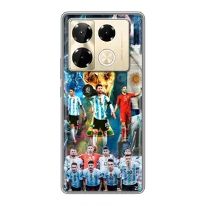 Чохли Мессі для Infinix Note 40 Pro (AlphaPrint) (Аргентина Мессі)