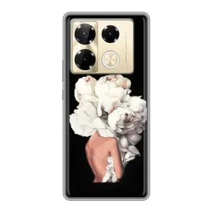 Чехлы (ART) Цветы на Infinix Note 40 Pro (VPrint)