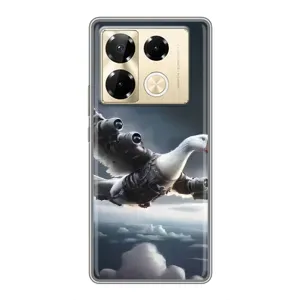 Чохол з мемом Тралалело тралала на Infinix Note 40 Pro (Бомбардіні гусіні)
