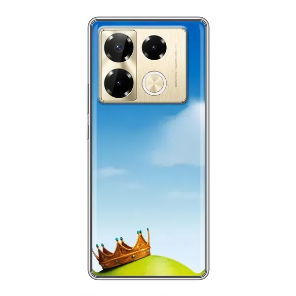 Чохол з принтом «Голова Шрека» для Infinix Note 40 Pro Чохол з принтом «Голова Шрека» для Infinix Note 40 Pro