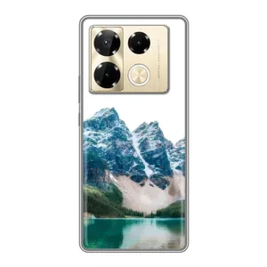 Силіконовий чохол з КАРТИНКАМИ літо для Infinix Note 40 Pro (AlphaPrint) (Гори)