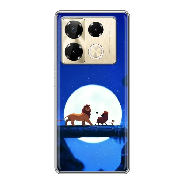 Чохол з принтом «Хакуна Матата» для Infinix Note 40 Pro Чохол з принтом «Хакуна Матата» для Infinix Note 40 Pro