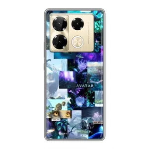 Чехлы с фильма АВАТАР для Infinix Note 40 Pro (AlphaPrint) (коллаж Аватар)
