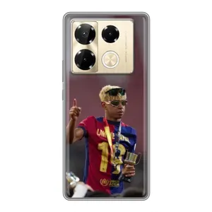 Чохол з футболістом Ламін Ямаль Infinix Note 40 Pro