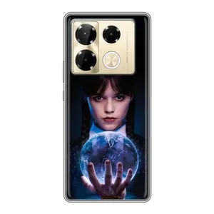 Чохол з принтом «Магічна сфера Венздей» для Infinix Note 40 Pro