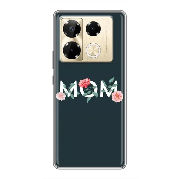 Чохол з принтом «Mom дизайн» для Infinix Note 40 Pro Чохол з принтом «Mom дизайн» для Infinix Note 40 Pro