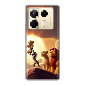 Чохол з принтом «Сімба на презентації» для Infinix Note 40 Pro