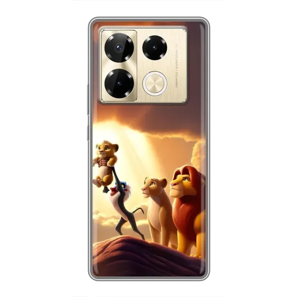 Чохол з принтом «Сімба на презентації» для Infinix Note 40 Pro Чохол з принтом «Сімба на презентації» для Infinix Note 40 Pro