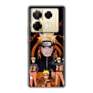 Naruto Anime Чехлы для Инфиникс Ноут 40 Про (AlphaPrint) (Наруто из Аниме)