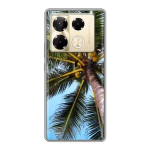 Силіконовий чохол з КАРТИНКАМИ літо для Infinix Note 40 Pro (AlphaPrint) (Пальма)