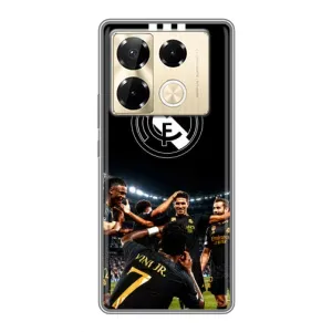 Чохол для Infinix Note 40 Pro з принтом Реал Мадрид