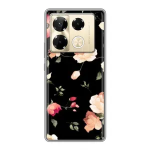Чохли з квітами для Infinix Note 40 Pro (VPrint) (Трояндочки)