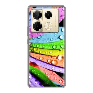 Чехлы (ART) Цветы на Infinix Note 40 Pro (VPrint) (Семиквітка)
