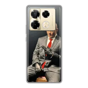 Чохол з картинкою Олександр Усик для Infinix Note 40 Pro (Усик Hitman)