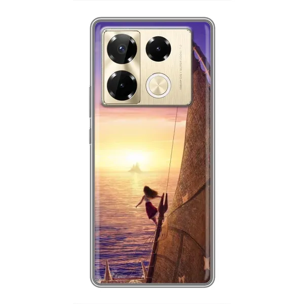Чохол з принтом «Захід сонця Ваяна» для Infinix Note 40 Pro Чохол з принтом «Захід сонця Ваяна» для Infinix Note 40 Pro