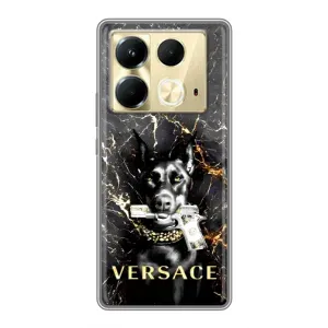 Чехлы VERSACE для Инфиникс Ноут 40 (PREMIUMPrint) (AlphaPrint-ген.)