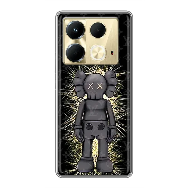 Чохол з принтом «Bearbrick LV» для Infinix Note 40