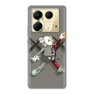 Чехлы для Infinix Note 40 - Bearbrick Louis Vuitton (PREMIUMPrint) (Беарбрик Джордан)