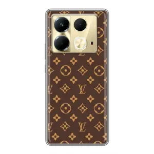 Чехлы Луи Витон для Infinix Note 40 (AlphaPrint - LOUIS VUITTON) (фон LOUIS VUITTON)