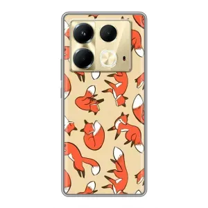 Чохли з картинкою Лисичка для Infinix Note 40 (VPrint) (Лисички)