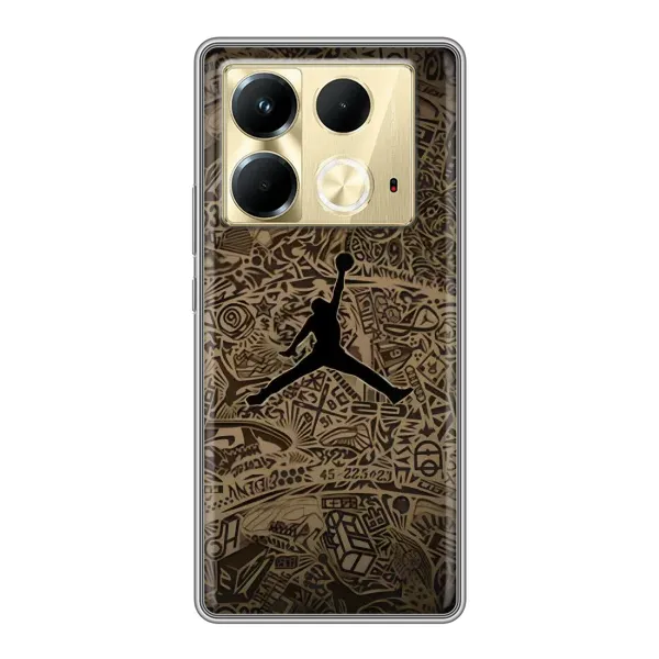 Чохол з принтом «Logo Jordan» для Infinix Note 40