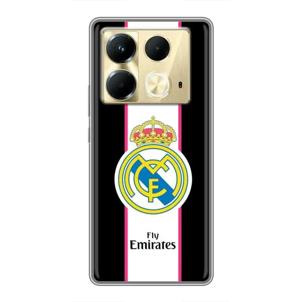 Чехол с принтом «лого Real Madrid» для Infinix Note 40 Чехол с принтом «лого Real Madrid» для Infinix Note 40