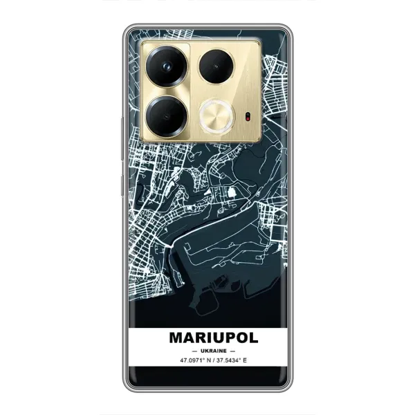Чохол з принтом «Маріуполь» для Infinix Note 40
