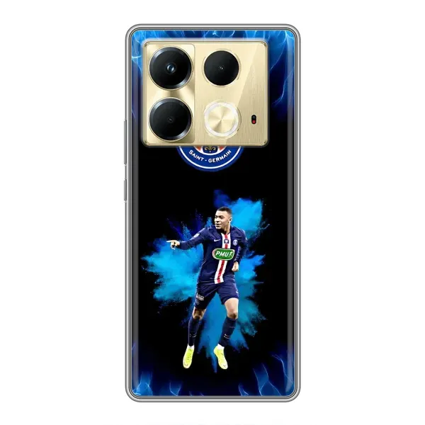 Чохол з принтом «Мбаппе у вогні» для Infinix Note 40