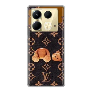 Брендновые Чехлы для Infinix Note 40 - (PREMIUMPrint) (Медведь без головы)