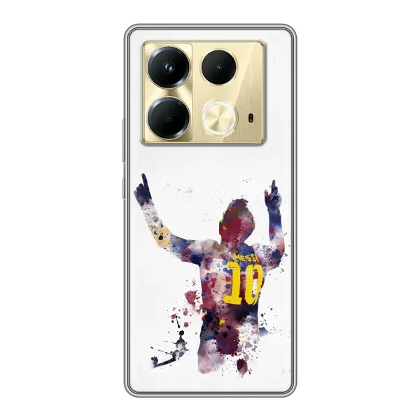 Чохол з принтом «Messi Barca» для Infinix Note 40