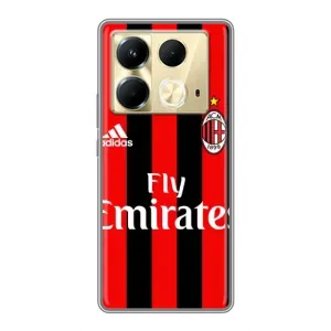 Чехлы для Infinix Note 40 (VPrint) - Футбольные клубы (Milan)