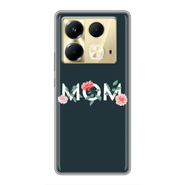 Чохол з принтом «Mom дизайн» для Infinix Note 40